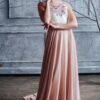 Elegantní společenské šaty Grandy s krajkovými detaily